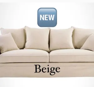 Ayla Hampton 2 Seater Sofa Beige