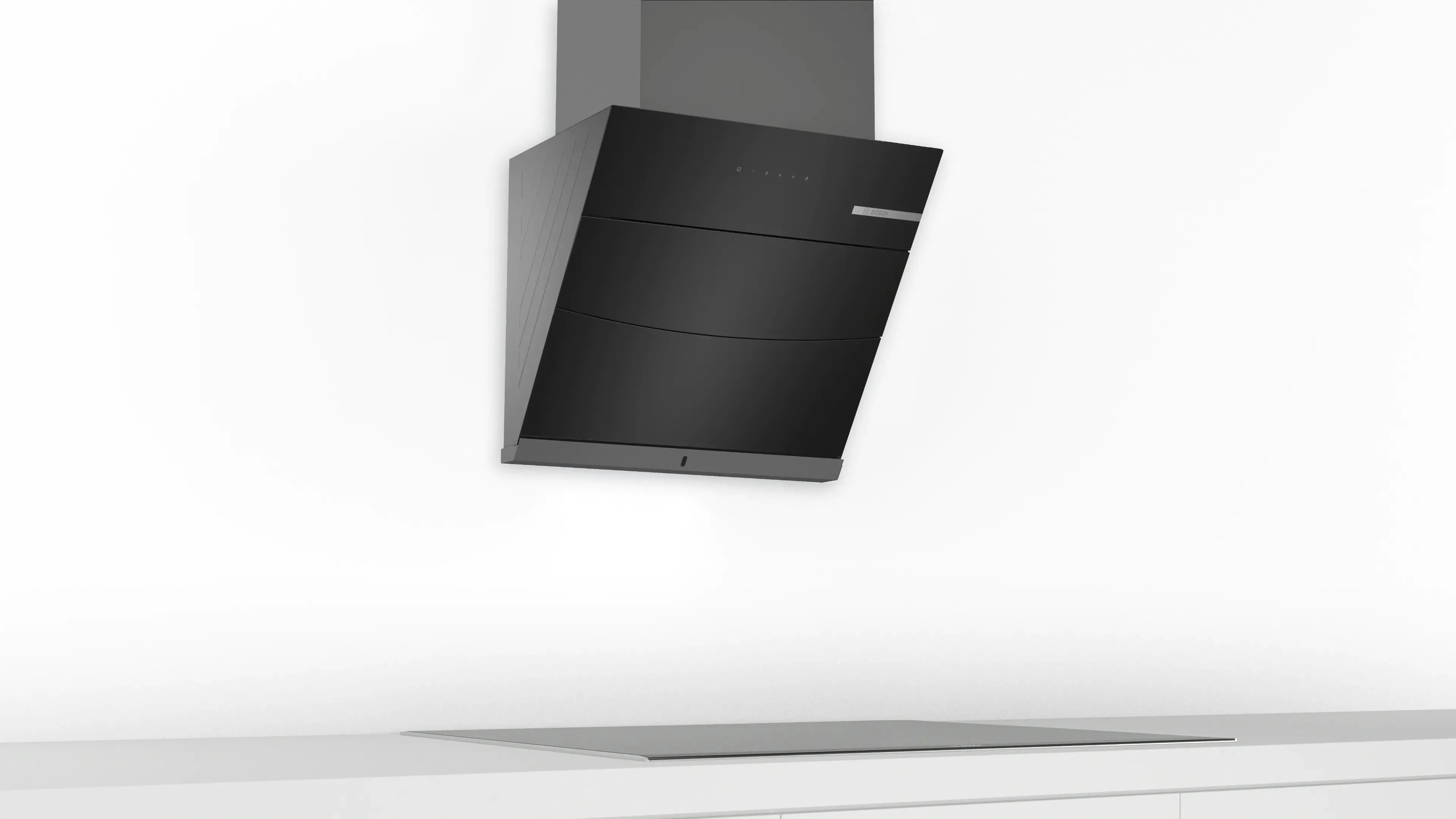 BOSCH DWKF68G60I Wall Mounted Chimney  (Black 950 CMH)
