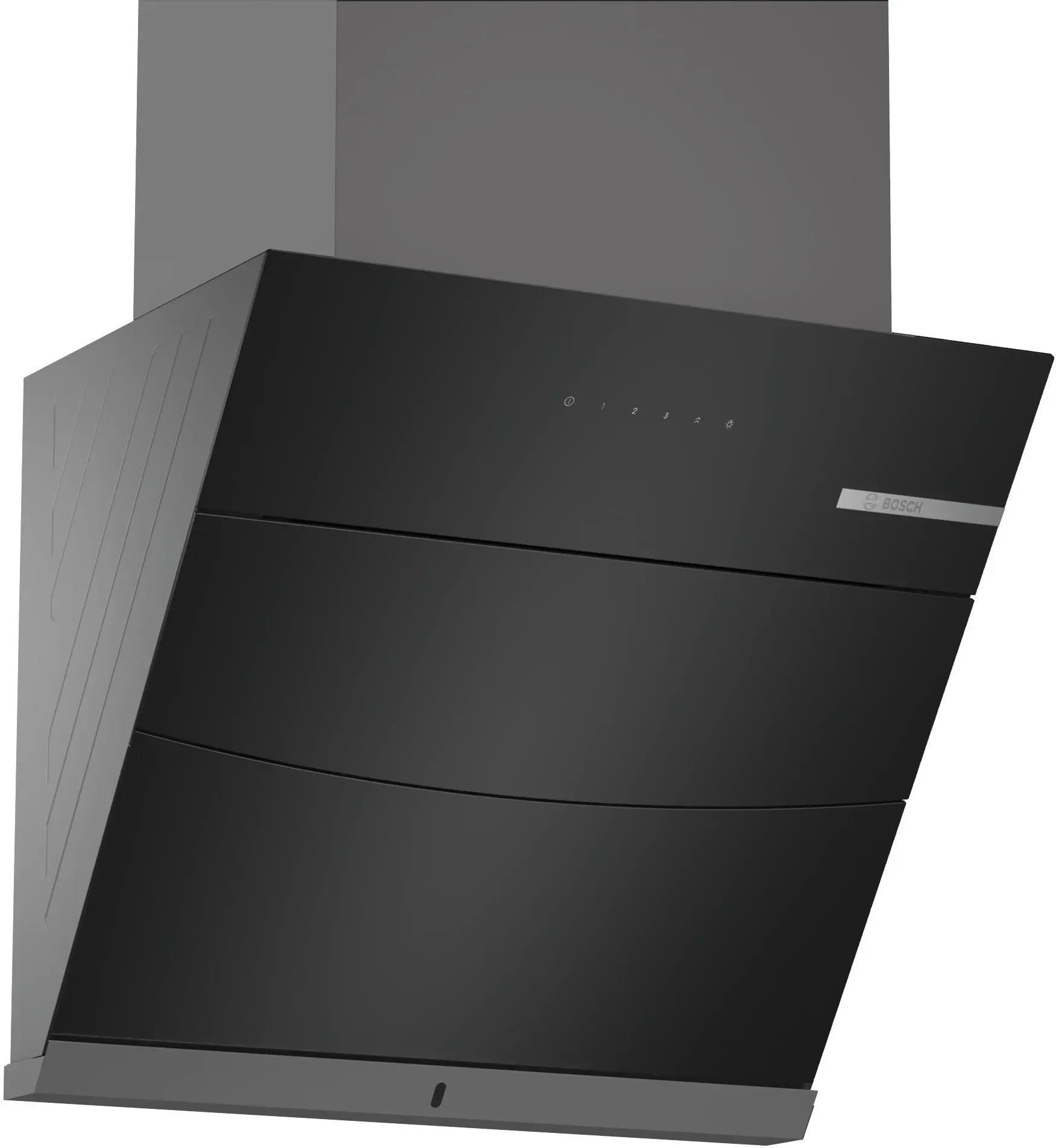 BOSCH DWKF68G60I Wall Mounted Chimney  (Black 950 CMH)