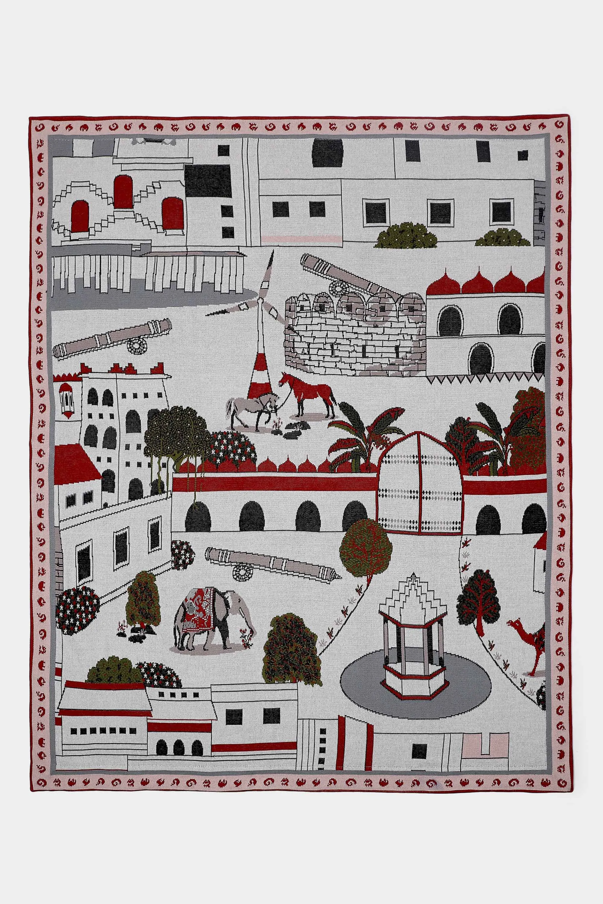 Jaiscape Jacquard Throw