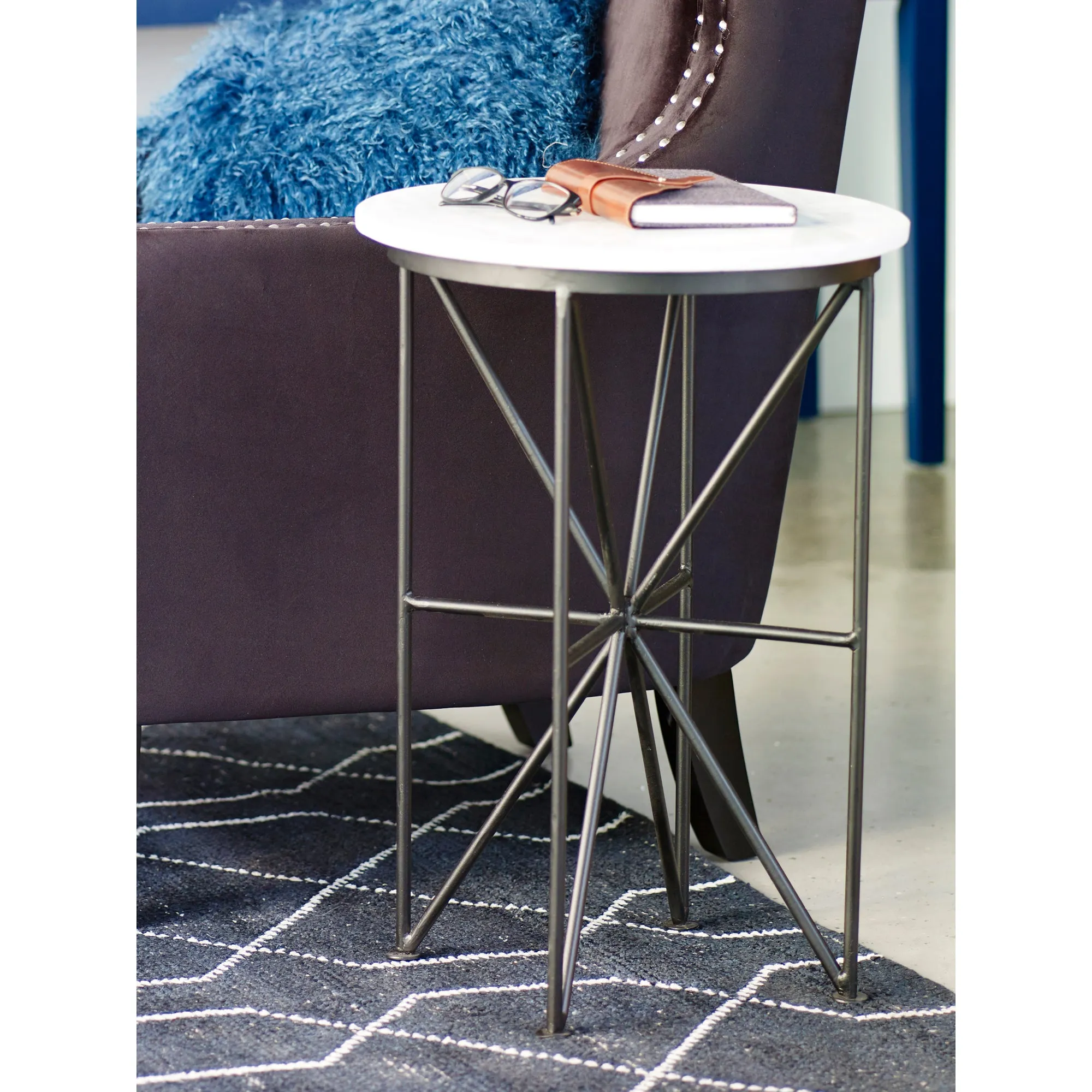 Quadrant Accent Table